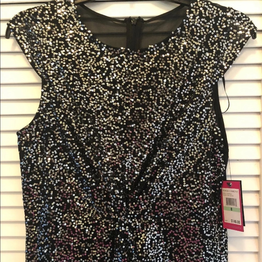 Vince Camuto Sequined Dress Size 8 MSRP $148
